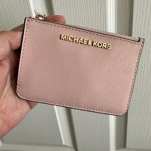 NWT MICHAEL Michael Kors small card case w/ID